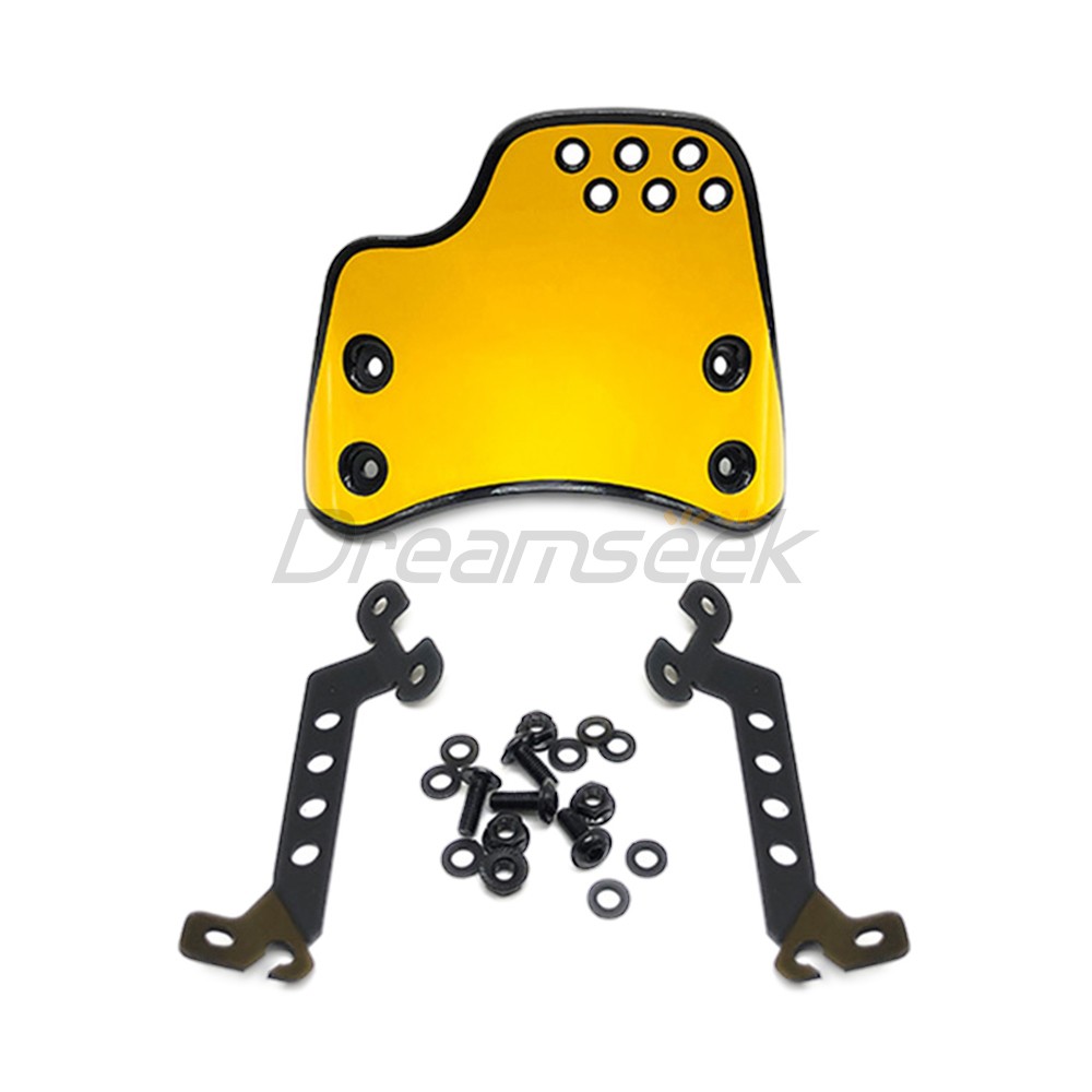 Windshield Bracket For Ducati Scrambler 15-20 Windscreen Flyscreen Holder Yellow
