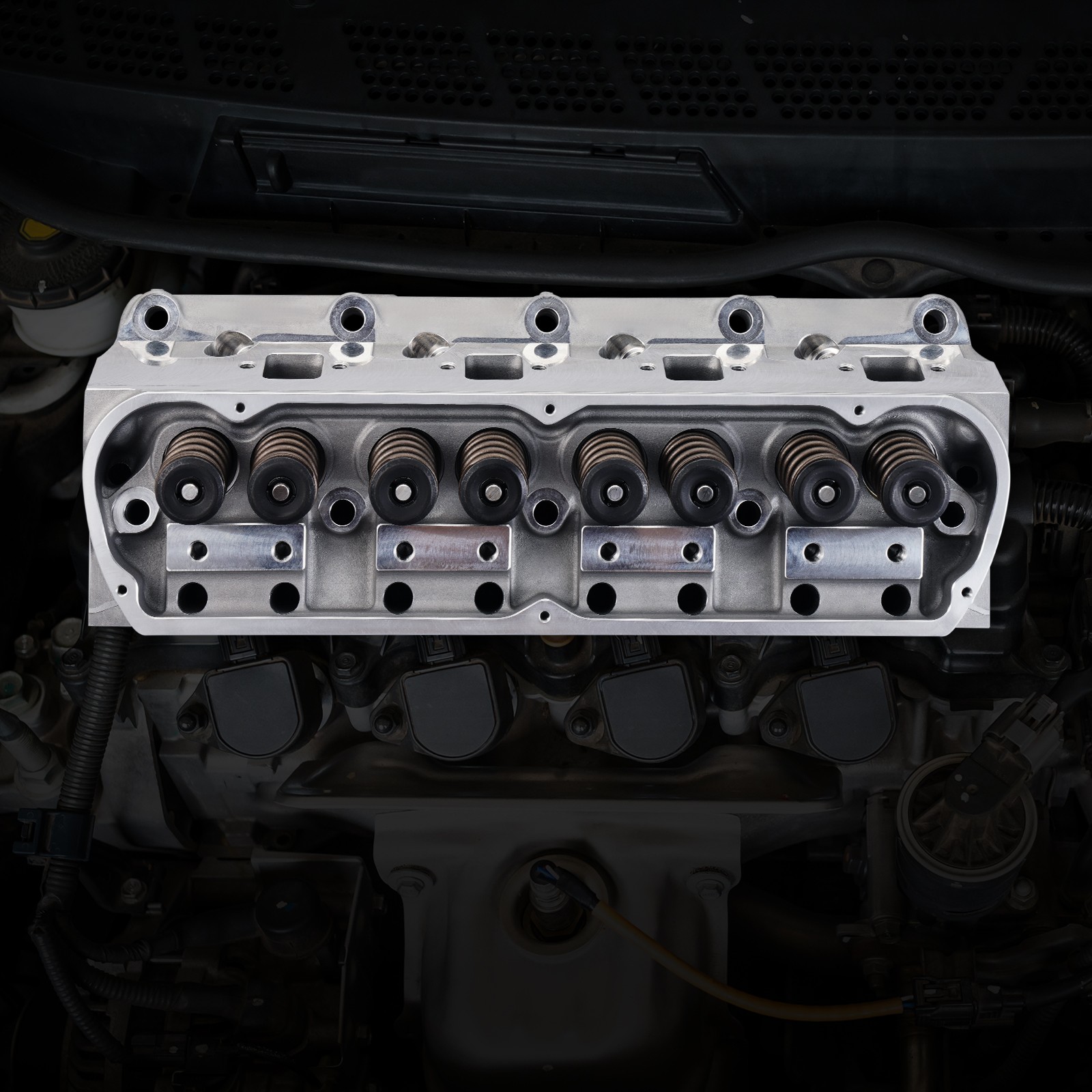 VEVOR Complete Aluminum Cylinder Heads FORD SBF GT40 289 302 351W Mustang 175cc