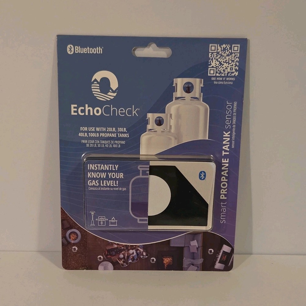 EchoCheck Bluetooth Compatible Smart Propane Tank Sensor 52691
