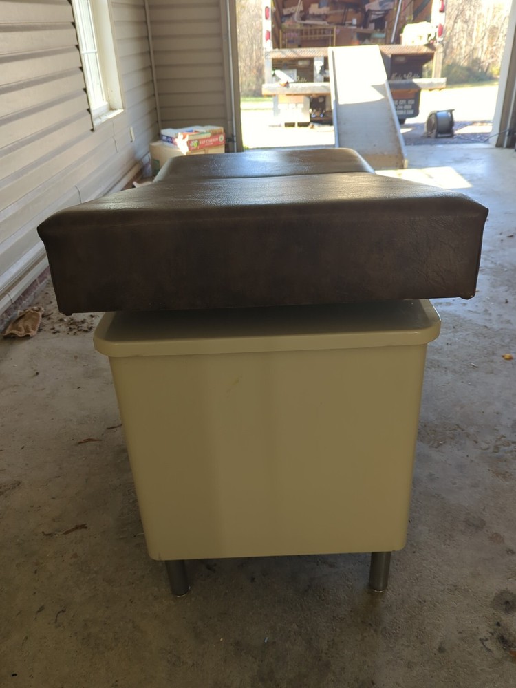 Retro Hamilton Exam Table brown / tan used EUC