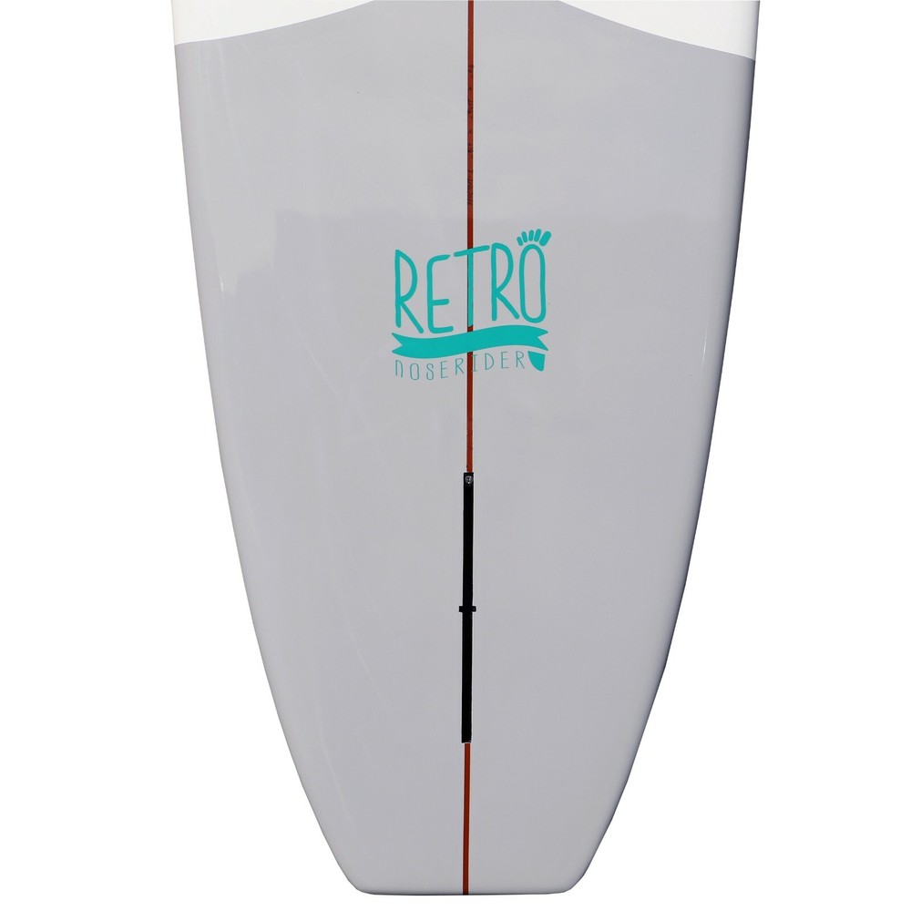 9'0" Epoxy Retro Noserider Surfboard - Seagull (P4)