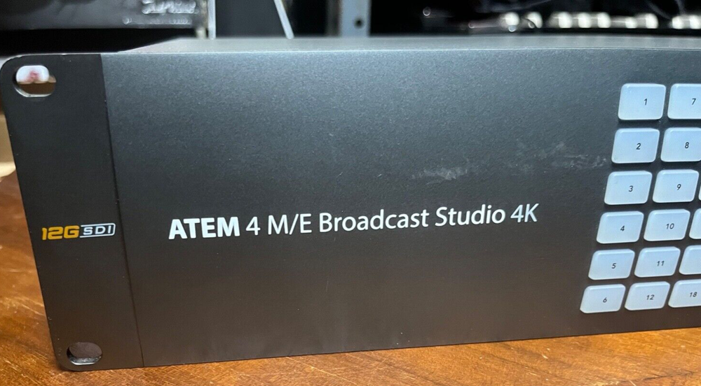 Blackmagic Design ATEM 4 M/E Broadcast Studio 4K - Used