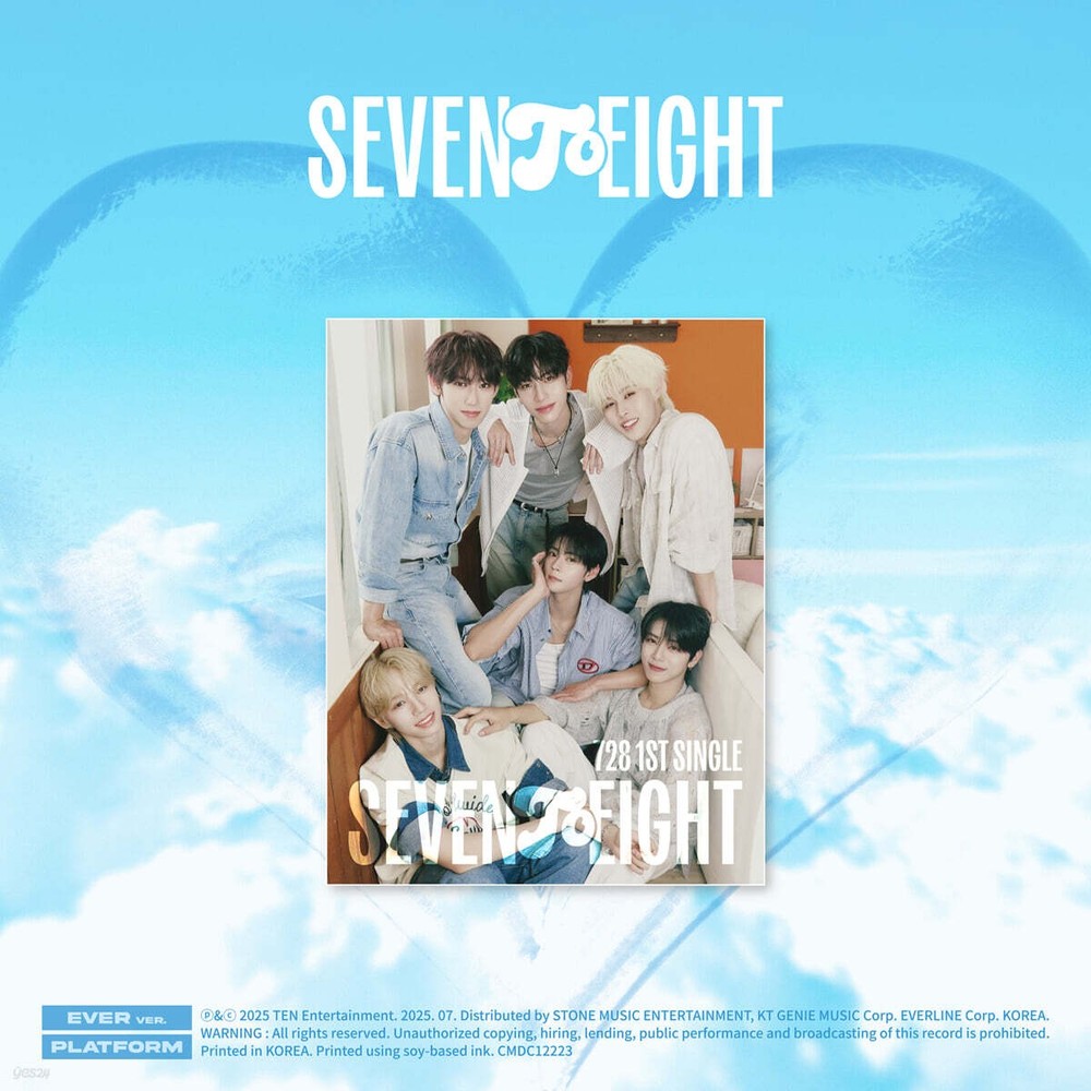 SEVENTOEIGHT 1st Single [SEVENTOEIGHT] EVER VER. (STOE01SPF)