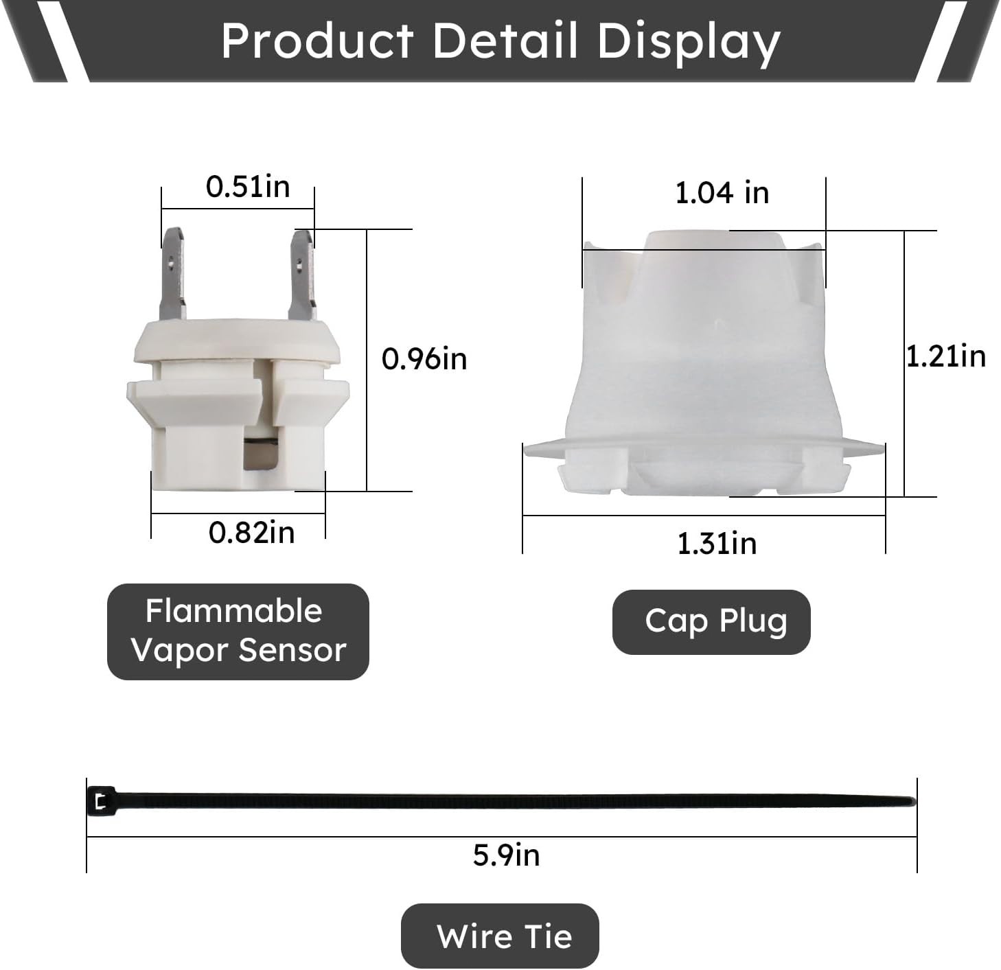 SP20172 Flammable Vapor FV Sensor For Rheem Ruud Richmond FVIR Water Heaters