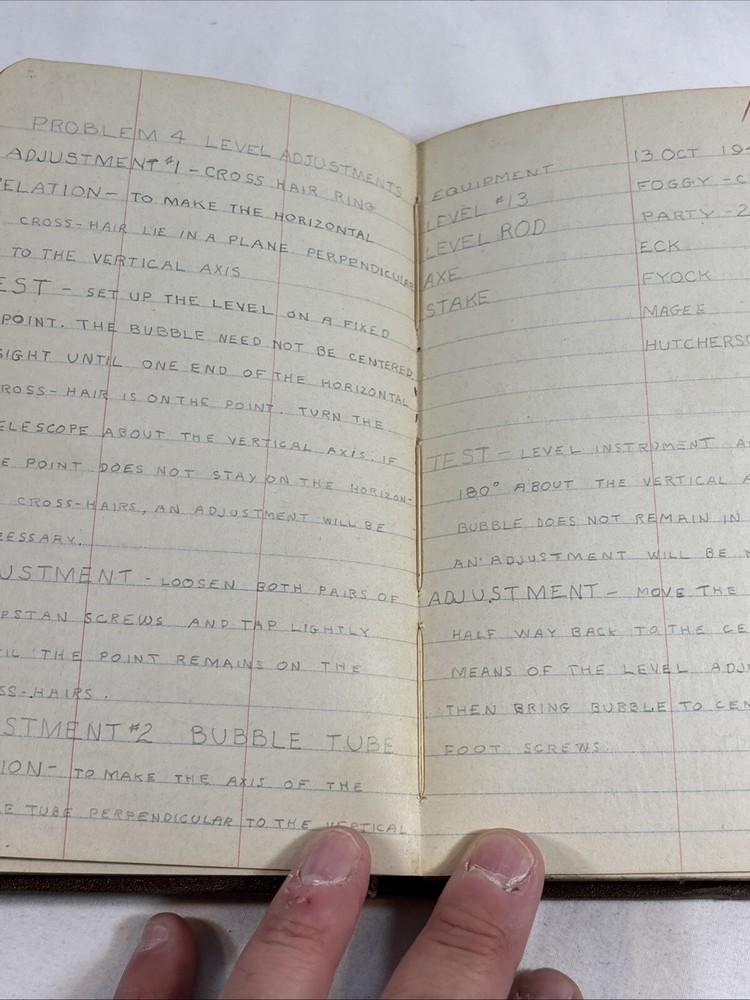 Vintage Transit Notebook