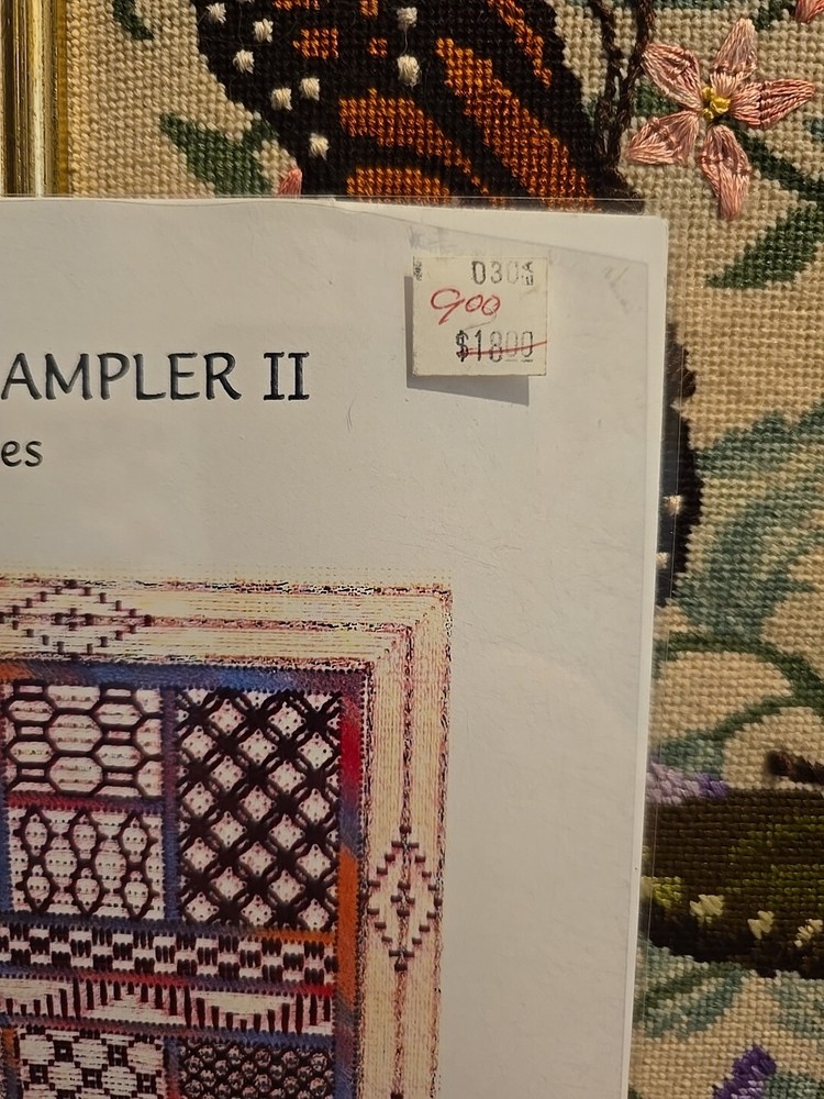 Light House Designs CANVAS STITCH SAMPLER II Needlepoint Pattern Booklet 1997