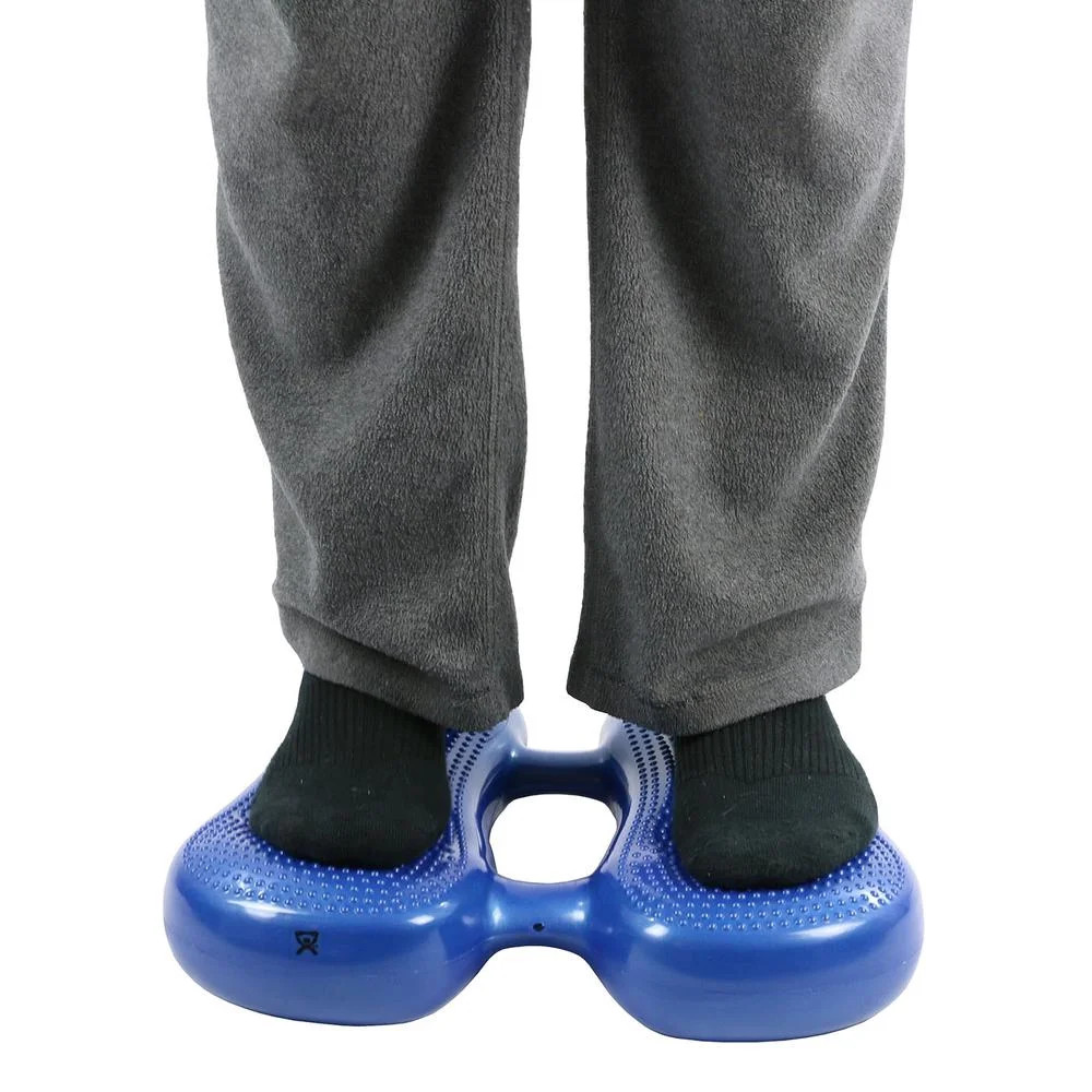 CanDo inflatable reciprocal stepper cushion