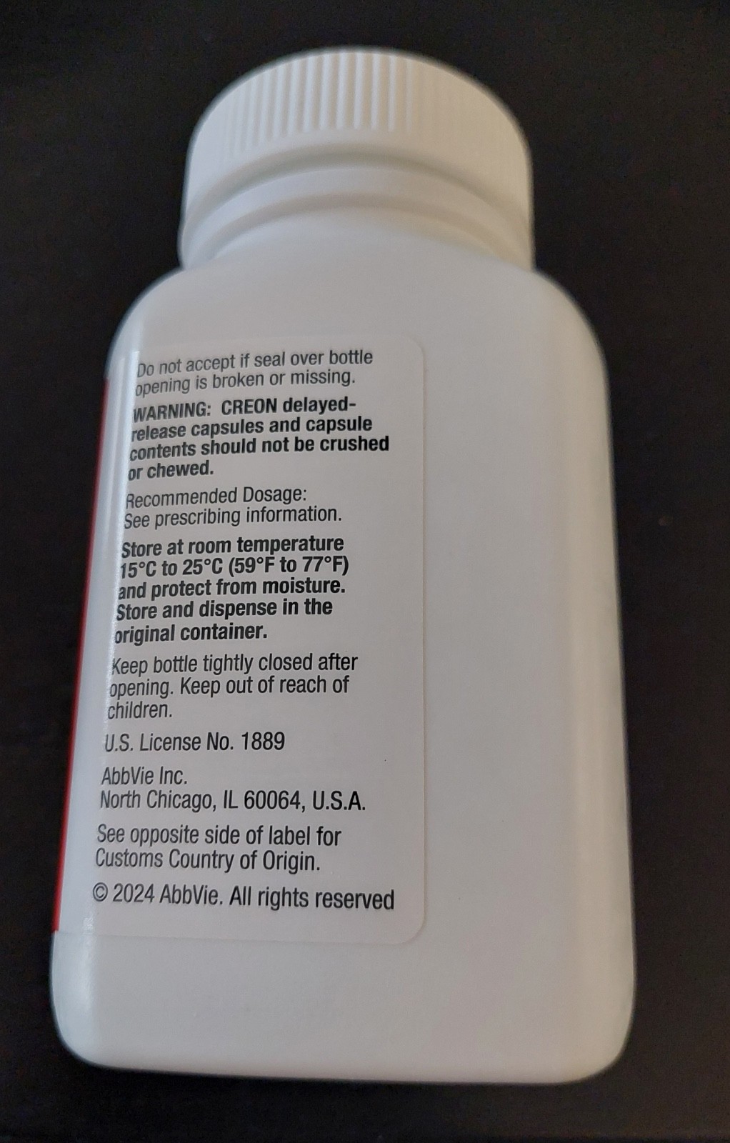 Creon 36,000, Pancreatic Enzymes, exp.02/27 (5 available)