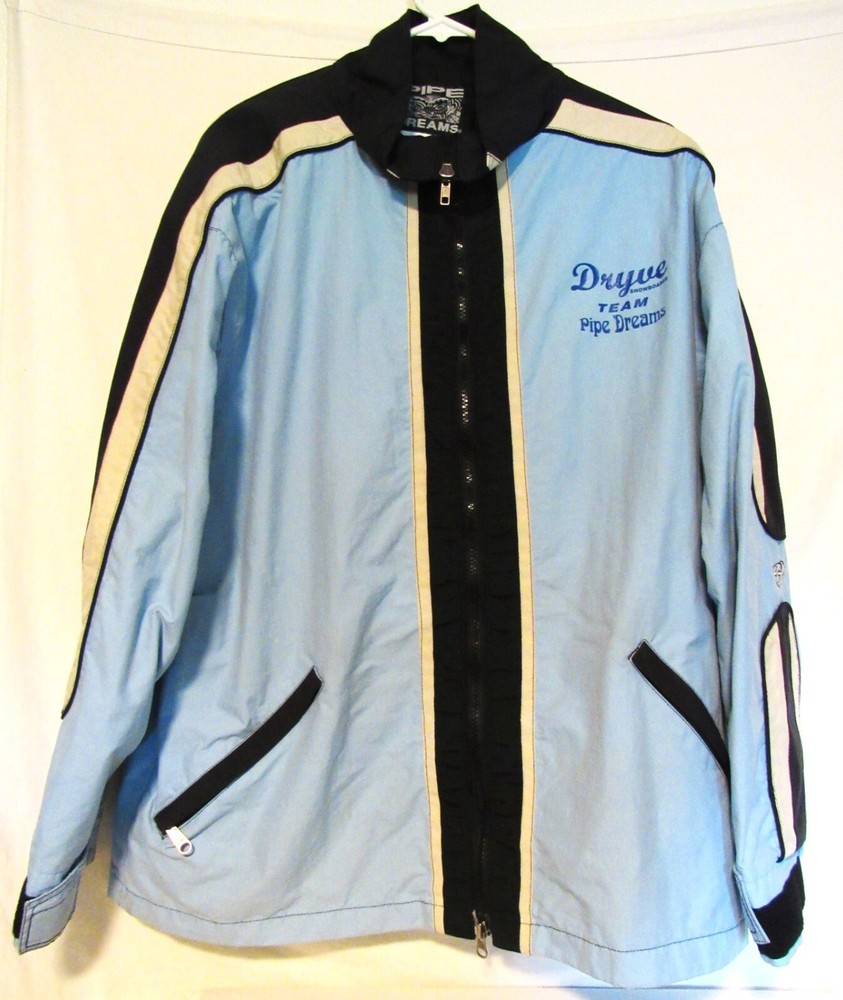 Ultrex Pipe Dreams Snow/Ski Jacket Blue & Black - Unisex Size: Medium