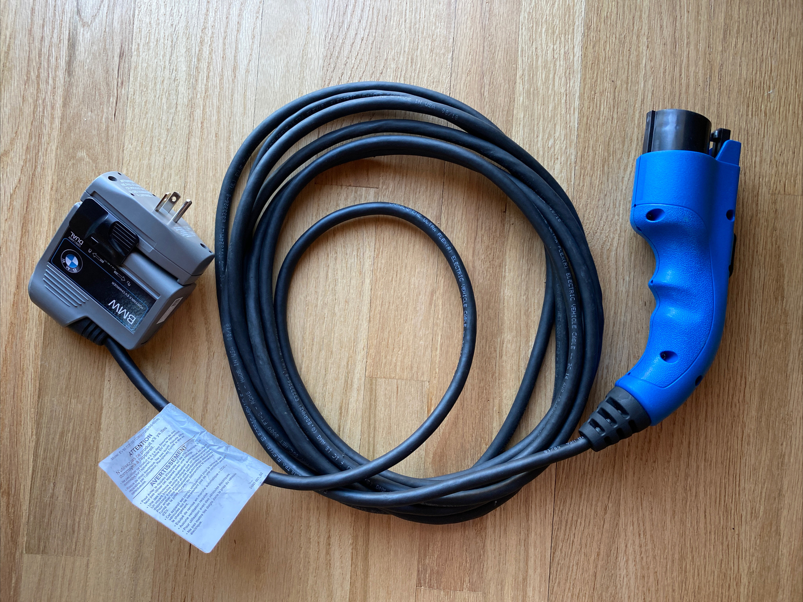 BMW EV Hybrid charger i3 i8 X3 X5 330e 530e 740e 745e Plug-In charging cable 16A