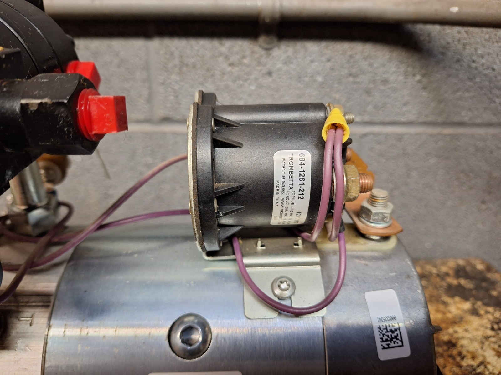 NOS Bucher Dyna-Might M-500-0129 PU5007 12V Hydraulic Power Unit Plow Lift Dump