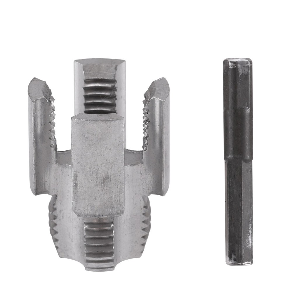 2Pack Integrated Internal & External Pipe Threading-Tool, PVC Pipe Threader Kit