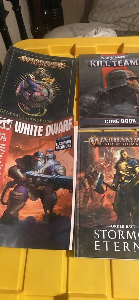 warhammer books lot