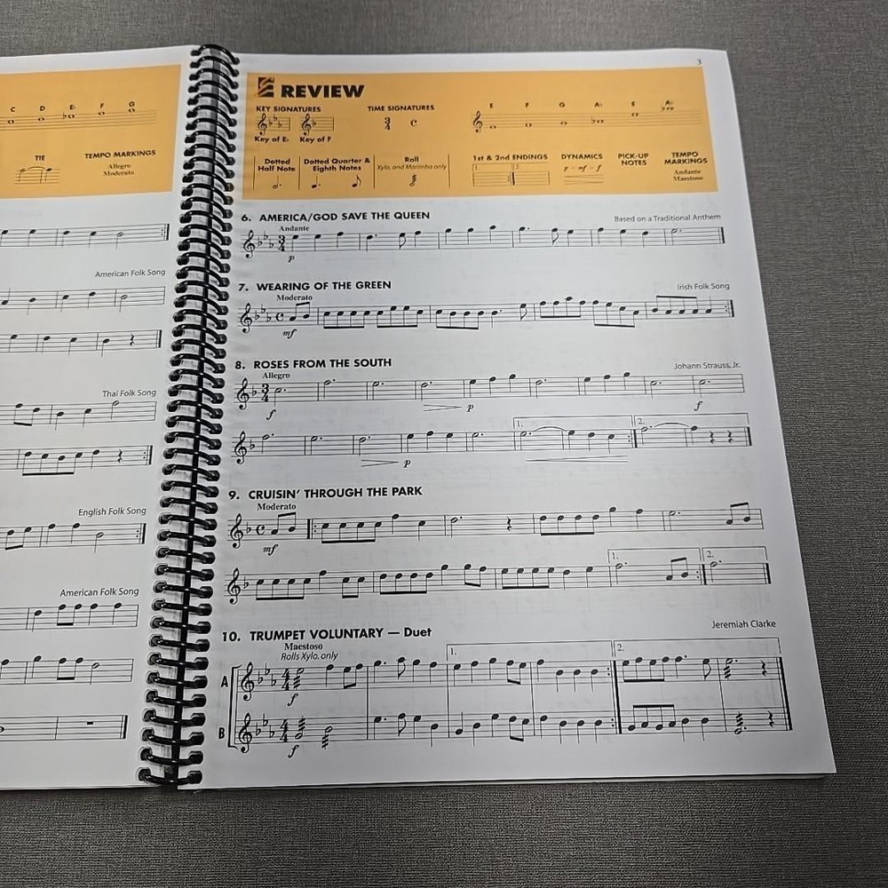 Essential Elements 2000 Comprehensive Band Method Percussion Bk 2 ~ 2004 Spiral