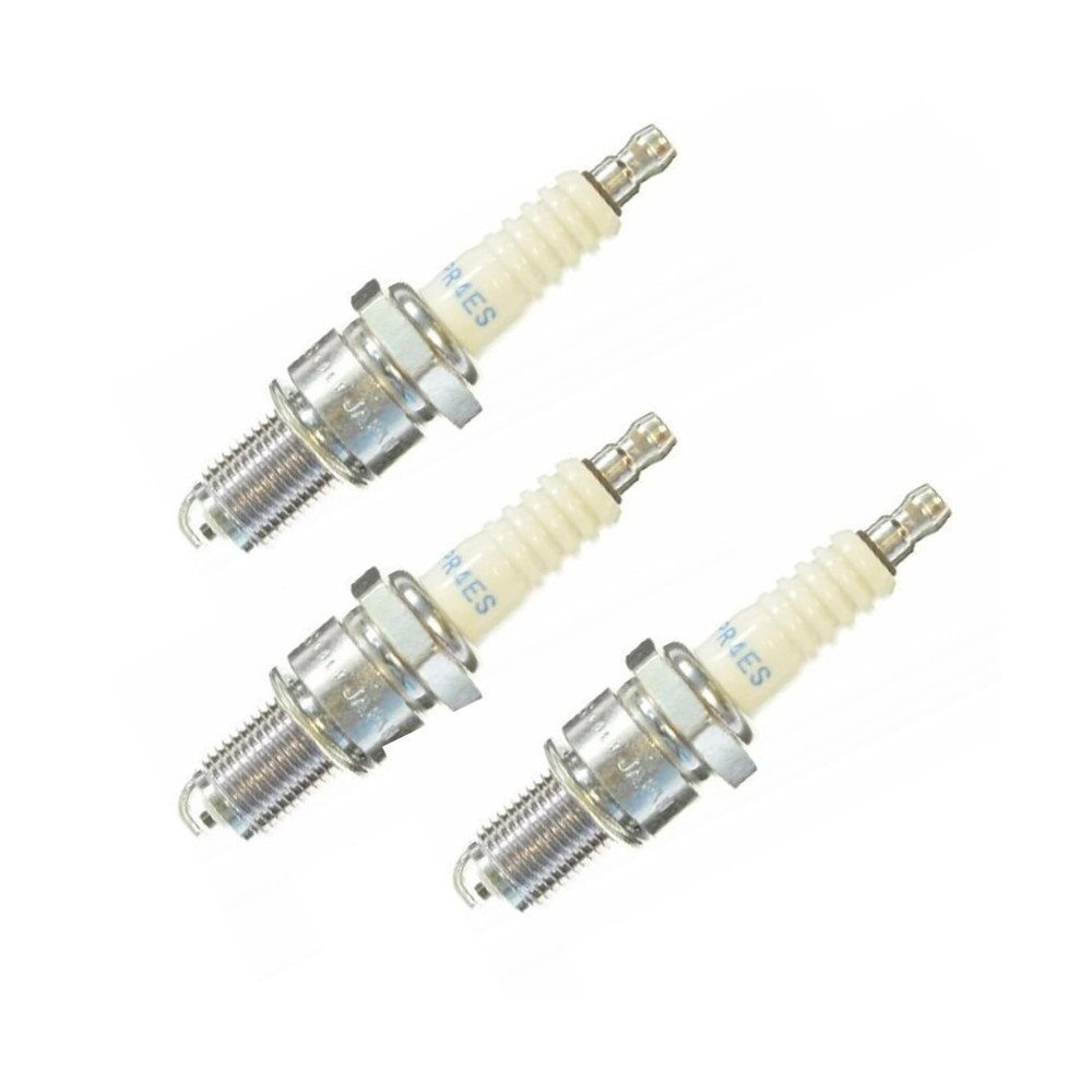 BPR4ES Spark Plug - BPR4ES SOLID Standard Spark Plug for Motorcycle Engines &...