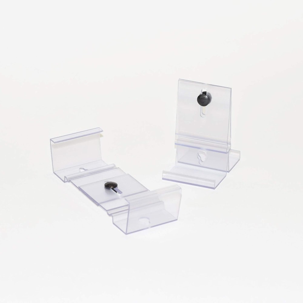 3-Pack Invisible CD Mounts: Adjustable Clear Display for Stylish Home Decor