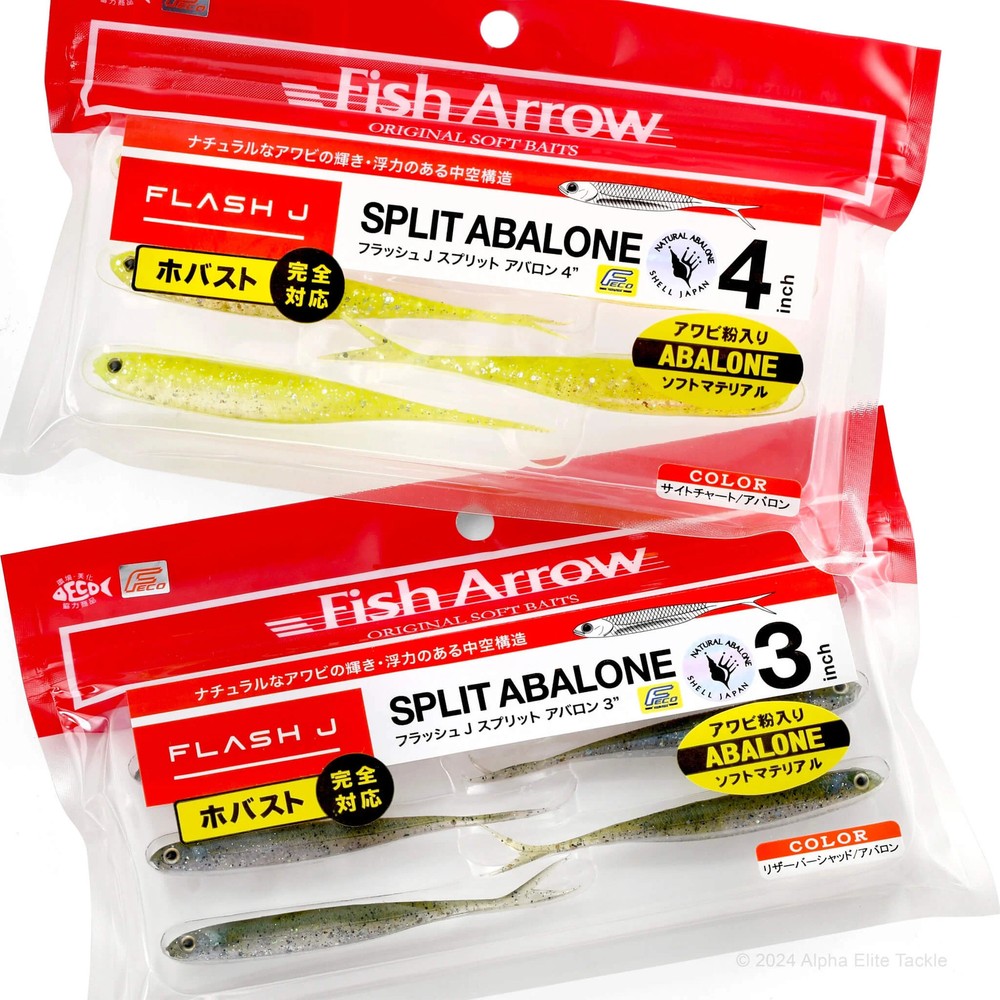 Fish Arrow Flash J Split Abalone Strolling Minnow