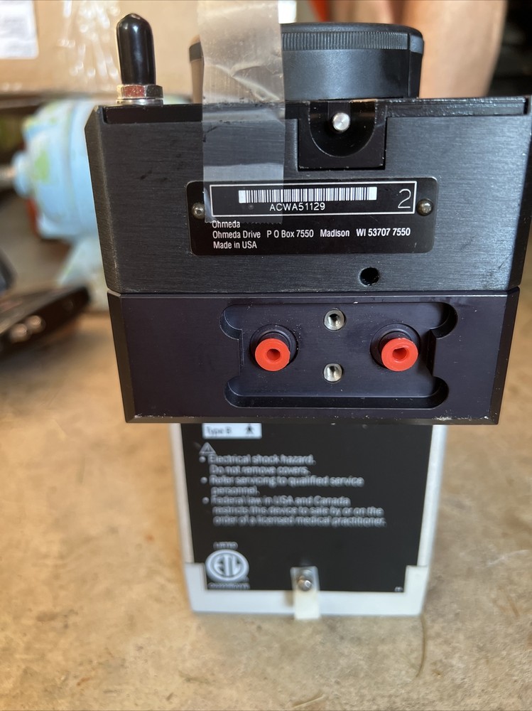 DATEX OHMEDA TEC 6 DESFLURANE ANESTHESIA VAPORIZER