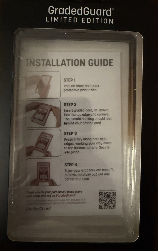 GradedGuard PSA Graded Case Guard Protector Cola Limited Edition *IN HAND*