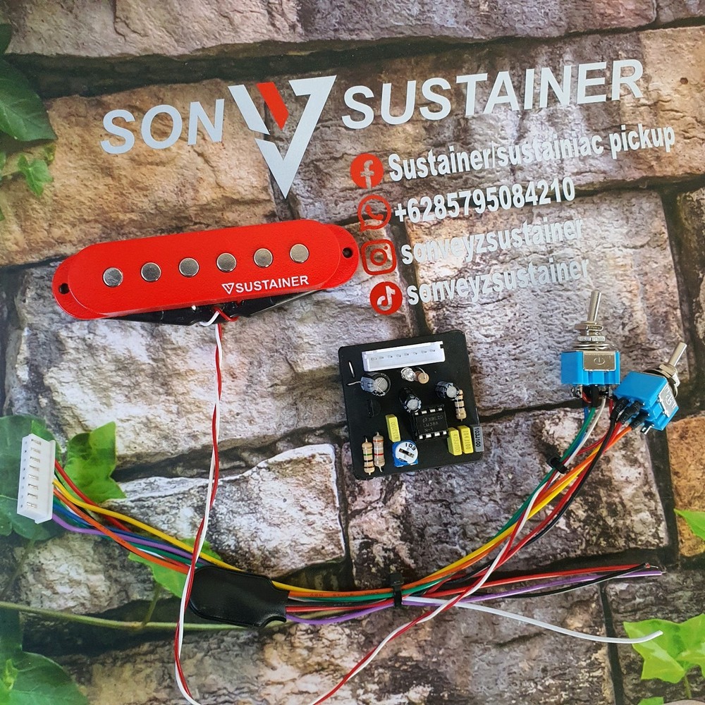SUSTAINER NATURAL SINGLE (RED)