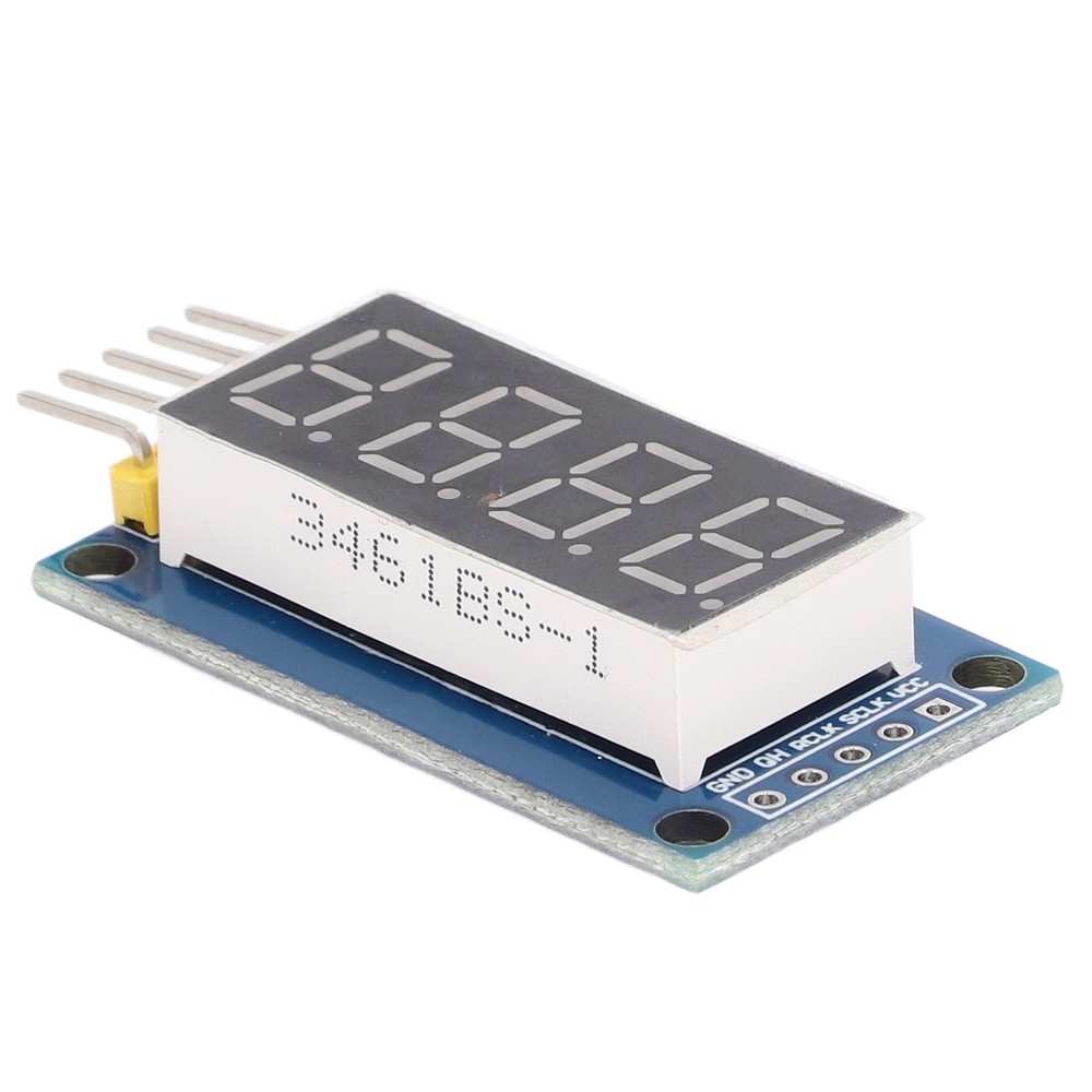 Adjustable 4 Digit LED Digital Tube Module For Electronic Experiments Premium