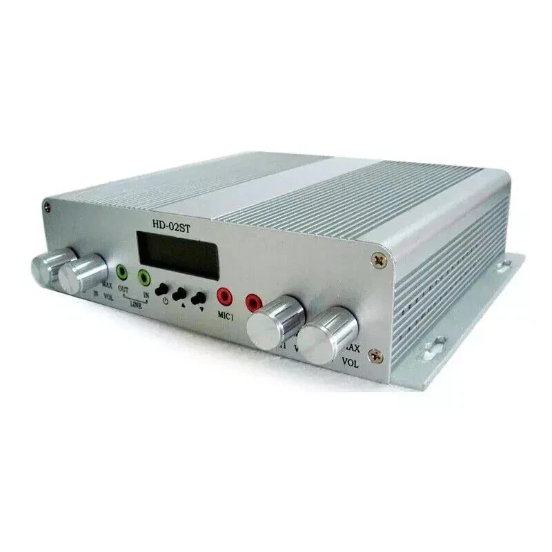 25W FM Radio Transmitter Stereo PLL Broadcast Station 88MHz-108MHz