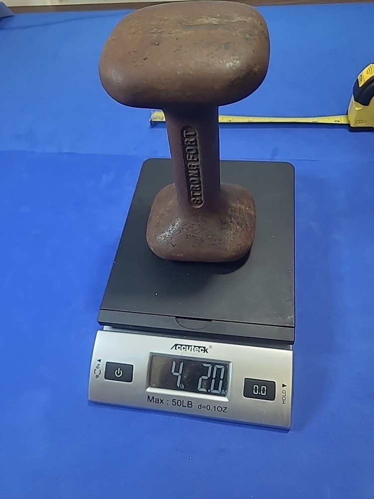 Strongfort Square Loadable Fillable Dumbbells
