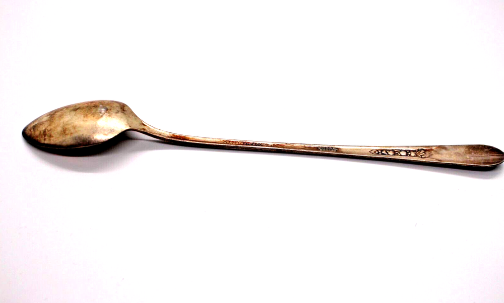 WM ROGERS MFG CO ORIGINAL ROGERS ALMOST 8" SPOON