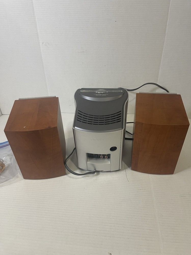 SONY CMT-EX100 MICRO HI-FI COMPONENT SYSTEM Working