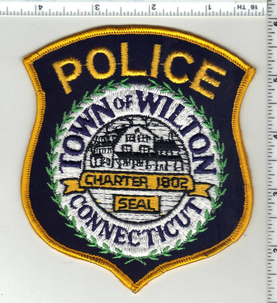 Wilton Police (Connecticut) 1st Issue Shoulder Patch
