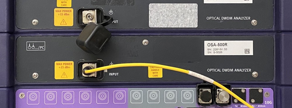 JDSU OSA-500R Portable Optical Spectrum Analyzer