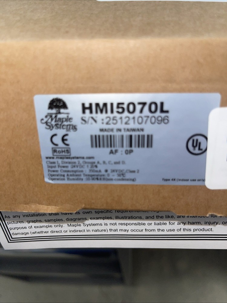 MAPLE SYSTEMS CMT2128X / CMT2128X (NEW)