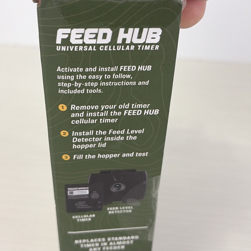 Moultrie Mobile Feed Hub Universal Cellular Timer - New Sealed