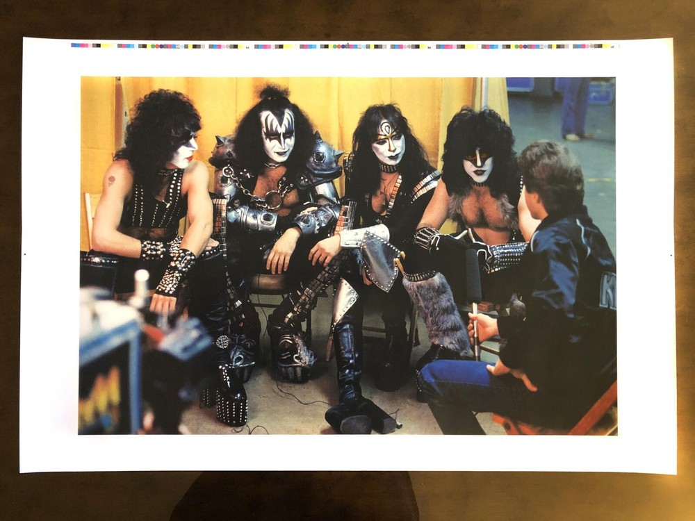 KISS - "CREATURES" Era Lithograph 1983 New / Mint with Free Priority Shipping!~