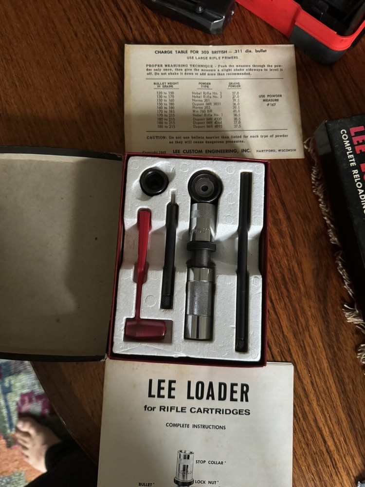 lee loader 303 British Vintage Complete
