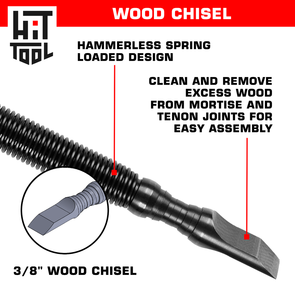 HIT Tool Hardware Install Kit Hammerless 3 Piece Spring Tool Set