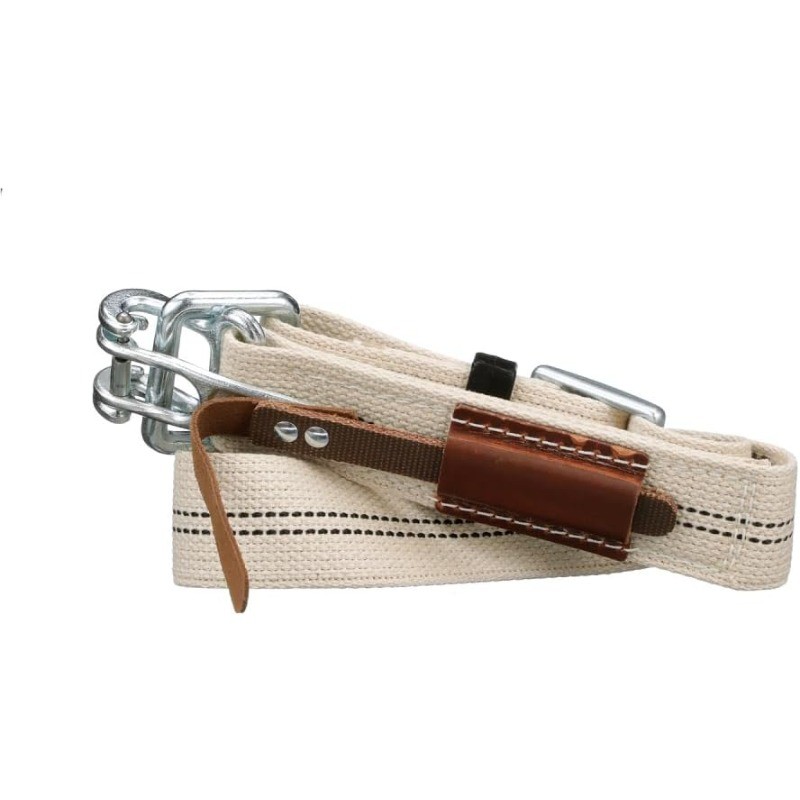 Tool Belt with Quick-Release Buckle, Cotton/Polyester Blend, Medium