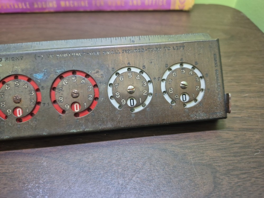Vintage Addometer Read