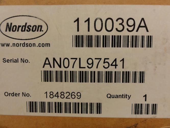 207292 New-No Box; Nordson 110039A Microset Multi-Scan Controller