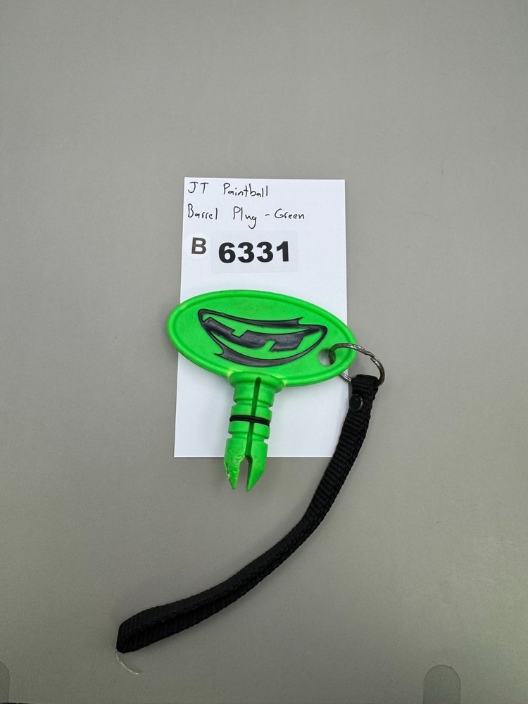 JT Paintball Barrel Plug-Green
