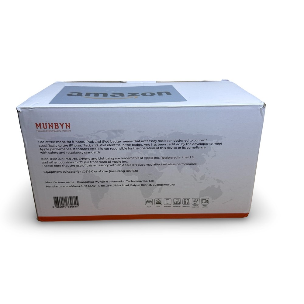 MUNBYN ITPP047P Thermal Printer USB Shipping Label Printer Open Box- READ