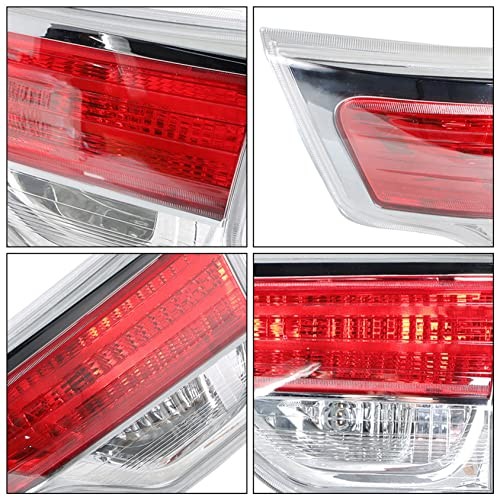 Inner Rear Right Tail Light Assembly Replacement for Highlander 2014-2016