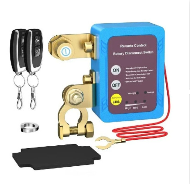 Car Switch Disconnect Power Kill Master Isolator Cut Off Remote Control KU
