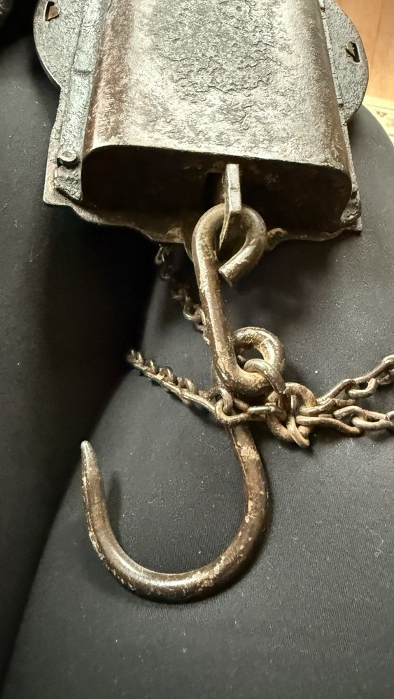 Antique Hanging Spring Scale Chatillon