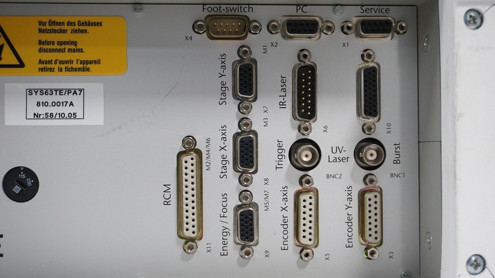 ZEISS (PALM) SYS63TE/PA7 CONTROLLER || MICROBEAM LASER-CAPTURE MICRODISSECTION