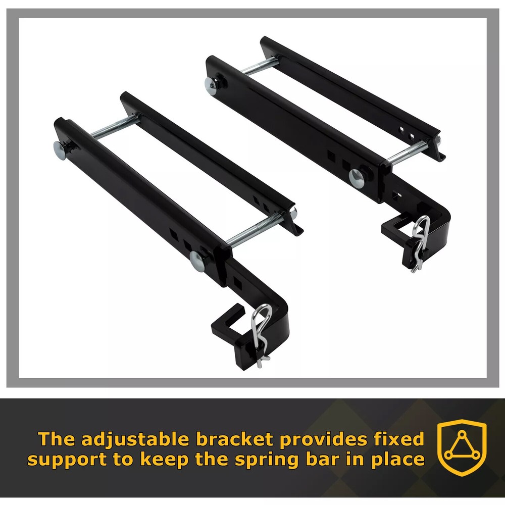 Adjustable Equalizer Distribution Hitch Bracket Support For 10in Trailer Frames