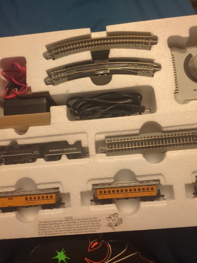 Bachmann 24020 N Scale Durango & Silverton Model Train Set