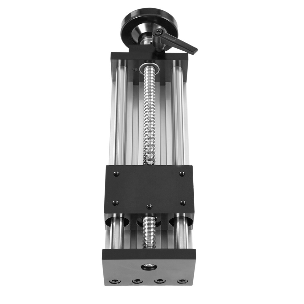 Dual Optical Axis Manual Sliding Table Rail Guide for Precision Positioning
