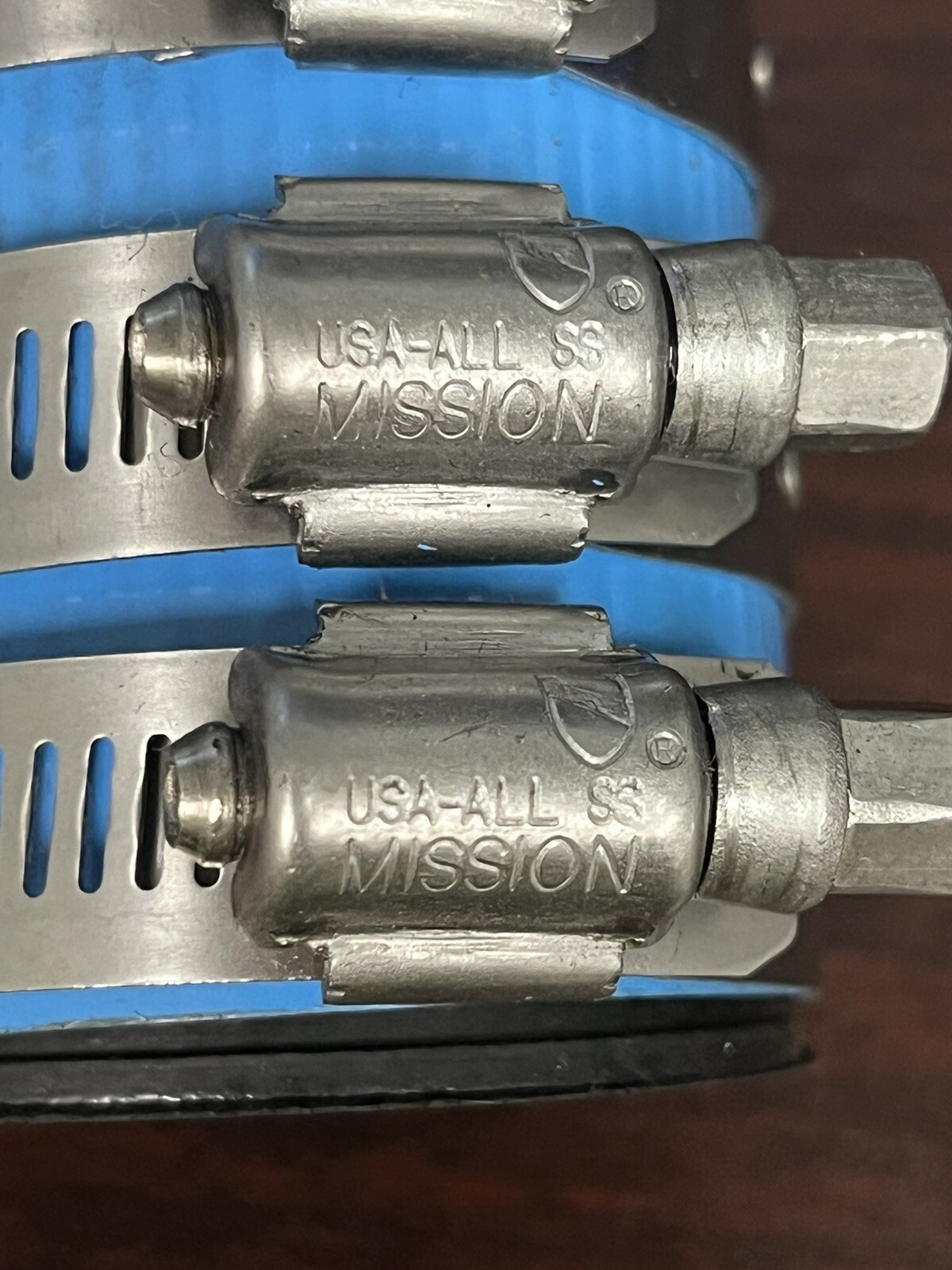 (10 PCS) 1-1/2" Stainless Steel Heavy Weight No-Hub Couplings, MADE IN USA