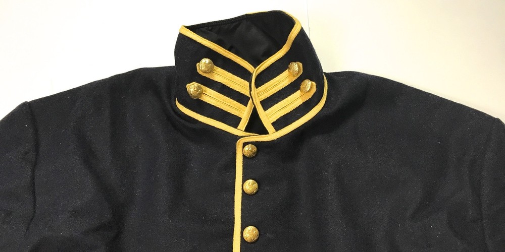 CIVIL WAR US UNION INFANTRY SHELL JACKET-CAVALRY-2XLARGE
